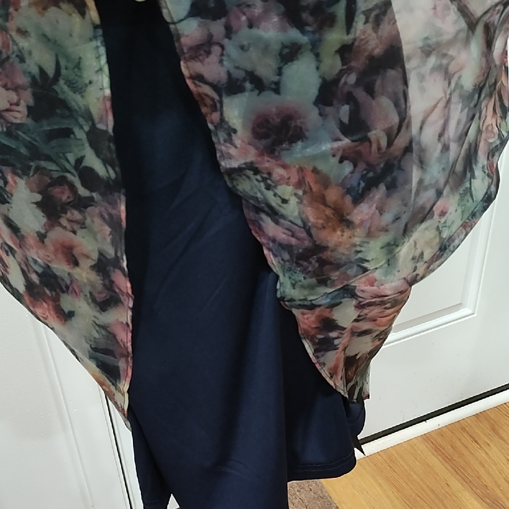 Lulu's Floral Mini Dress - Multicolor - Picture 5 of 5